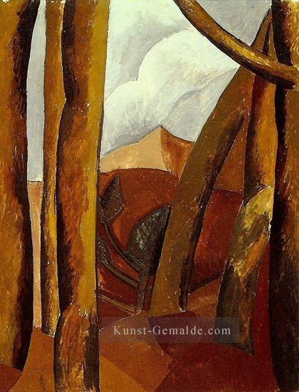 Paysage 5 1908 kubistisch Ölgemälde